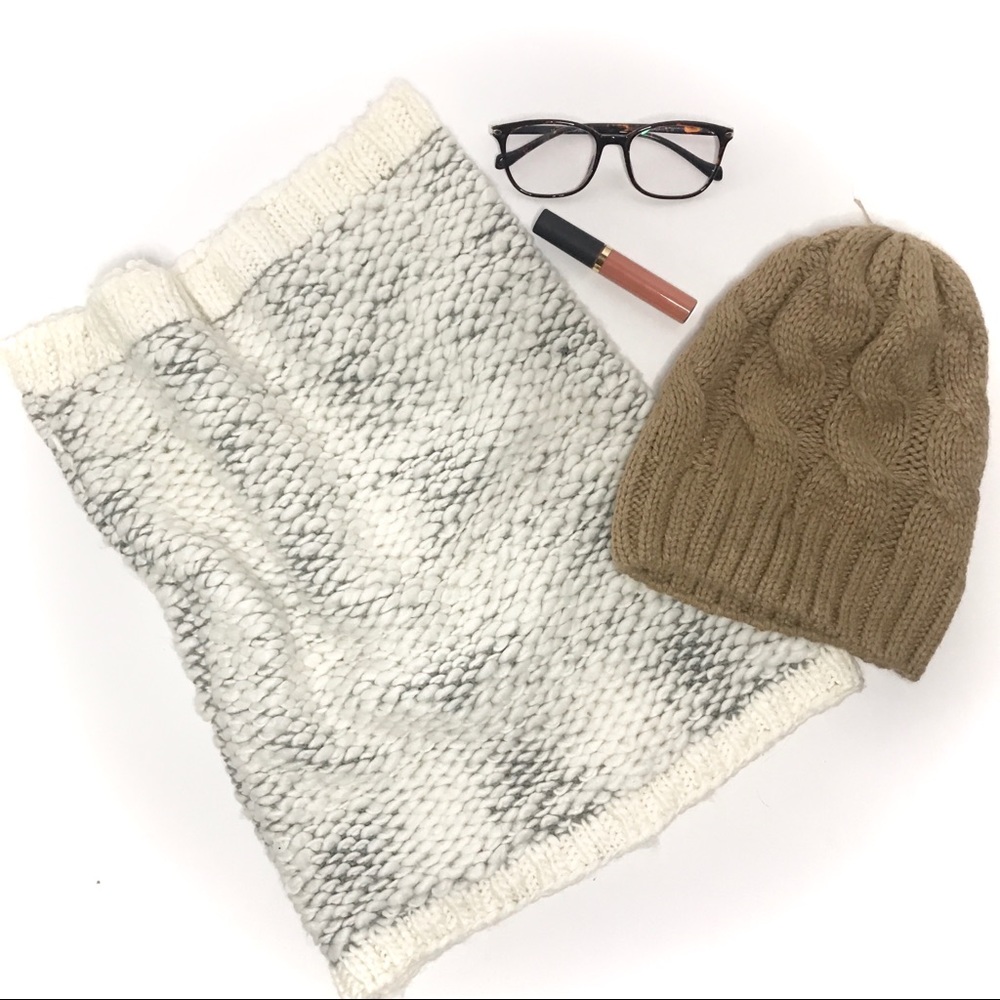 GAP Textured Snood in “Snow Cap”, OS